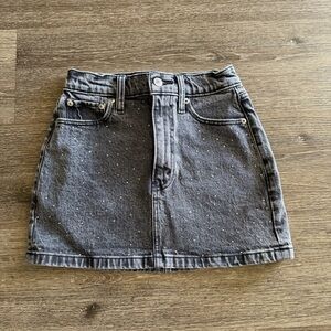 Abercrombie & Fitch Charcoal Mini Skirt